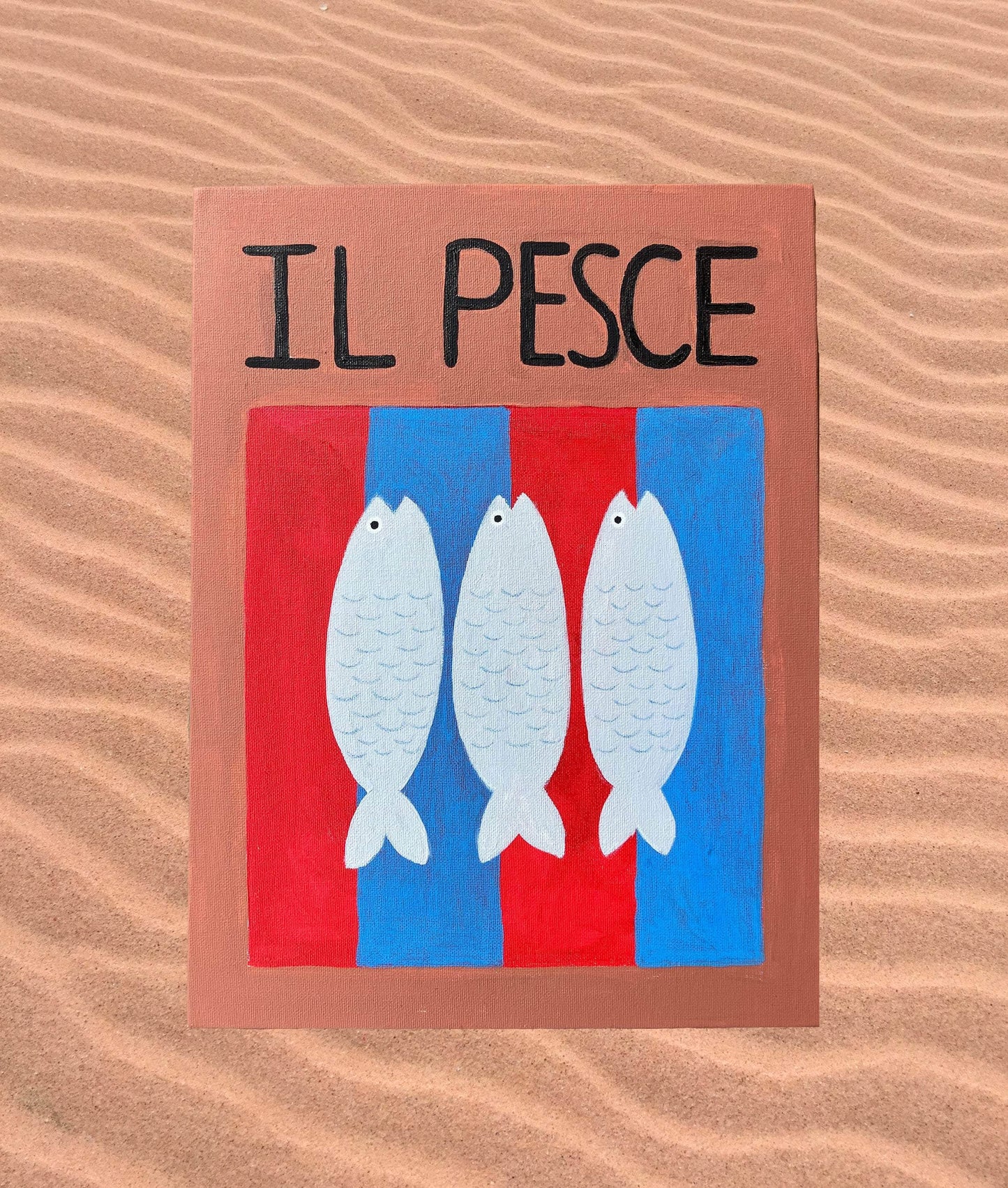 Il Pesce Original Painting