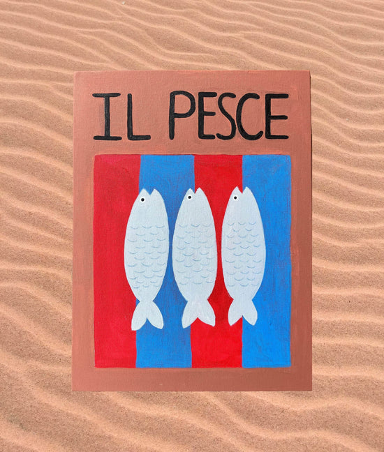 Il Pesce Original Painting