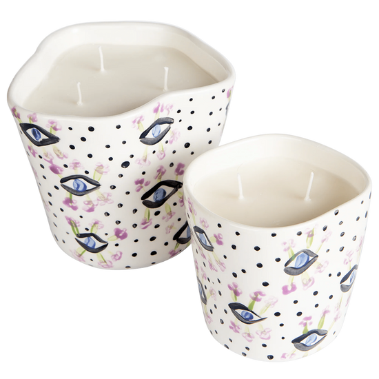 Eyeflower Candle