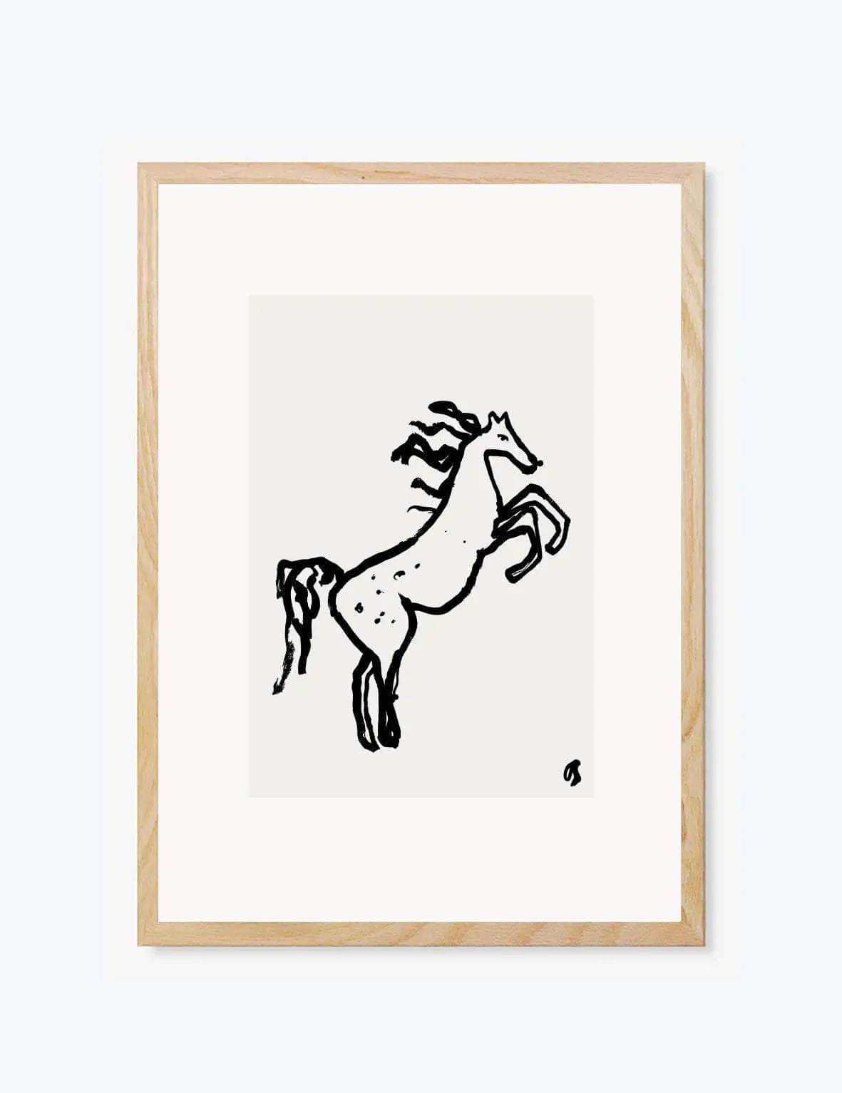 Wild Horse Art Print
