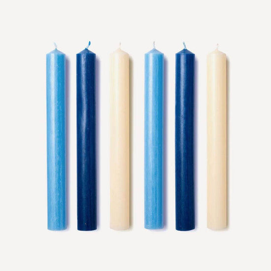Les Bleus Dinner Candles