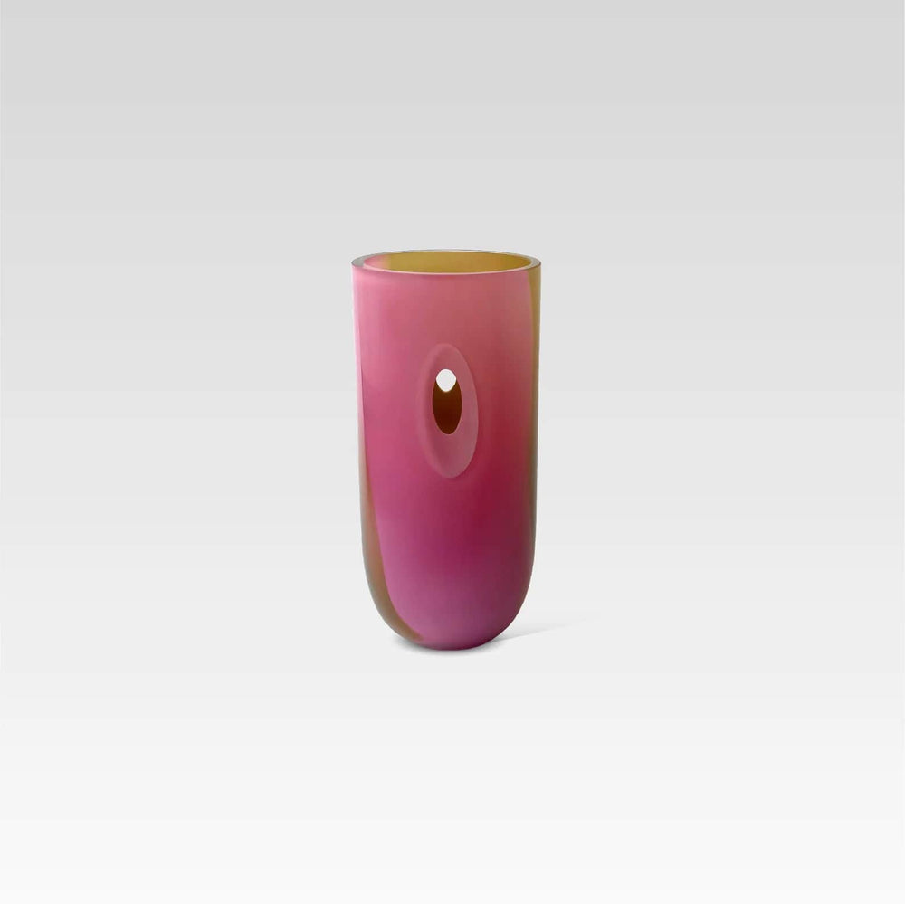 Eclipse Vase, Tall, Mocca - Pink