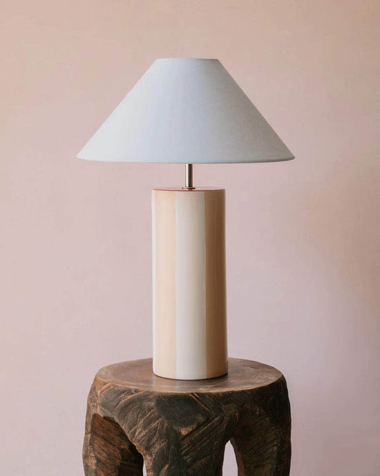 Load image into Gallery viewer, Ombrellina Nude Table Lamp

