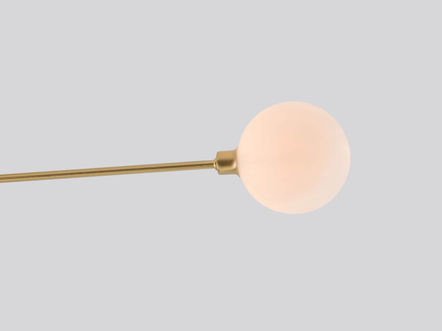 Brass 3 light flush ceiling light