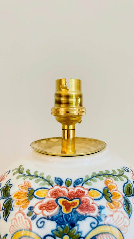 Antique Mini Makkum Lamp