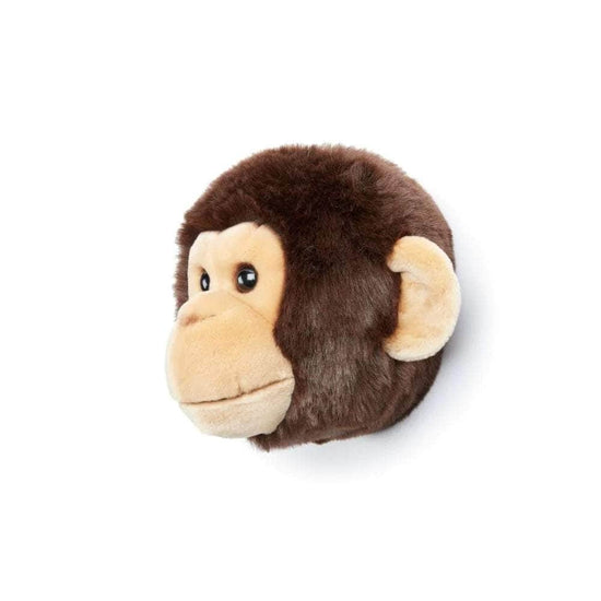 Joe the Monkey Wall Mounted Plush Head