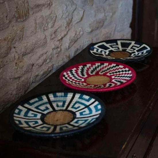 Werregue Woven Plate | Serpiente