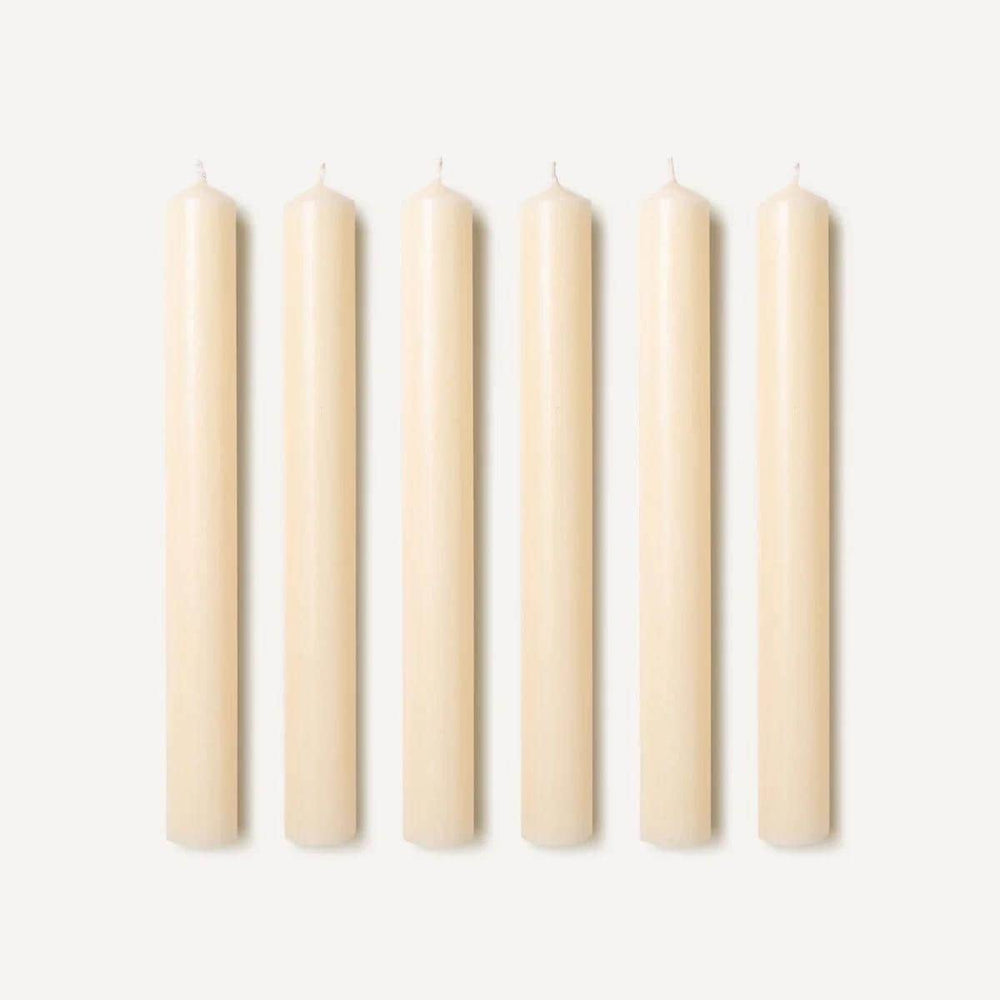 Foxglove Ivory Dinner Candles