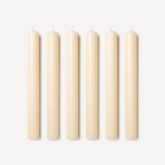 Load image into Gallery viewer, Foxglove Ivory Dinner Candles

