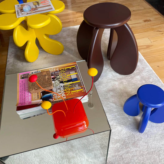 SPACE Side Table in Chocolate