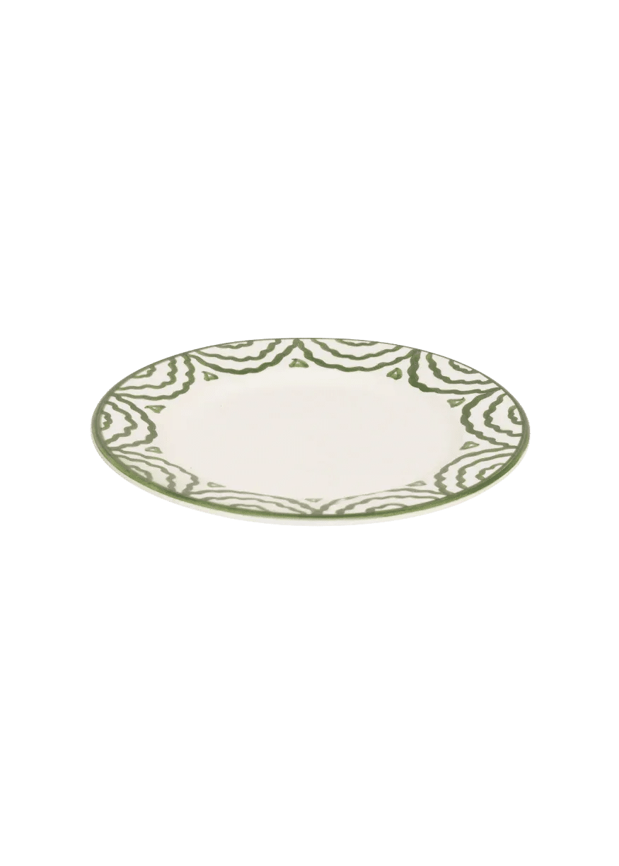 Green Tabla Side Plate