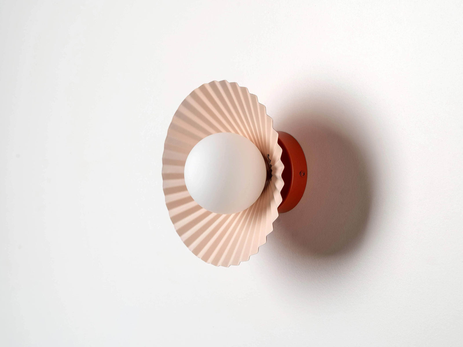 The Pleat wall and flush ceiling light - Houseof x Emma Gurner