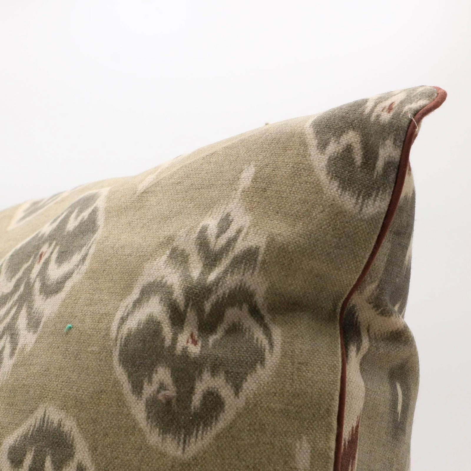 Yikarta Burgundy Square Cushion