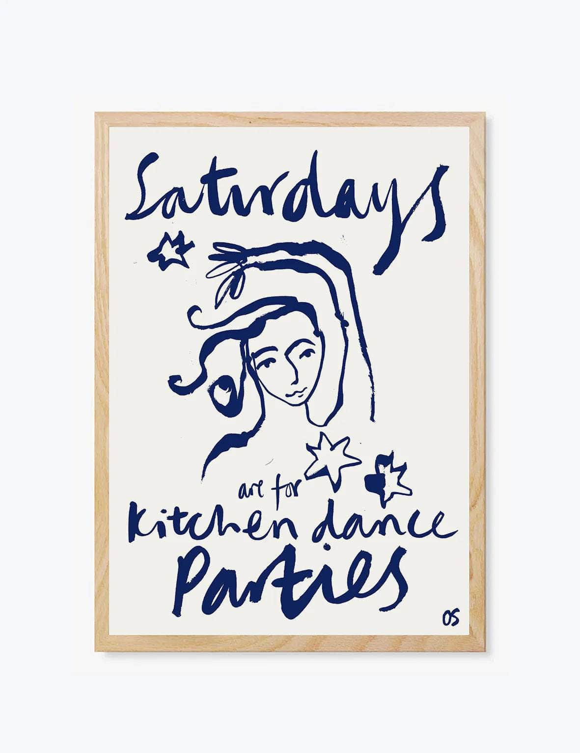 Saturday | Wall Art Print