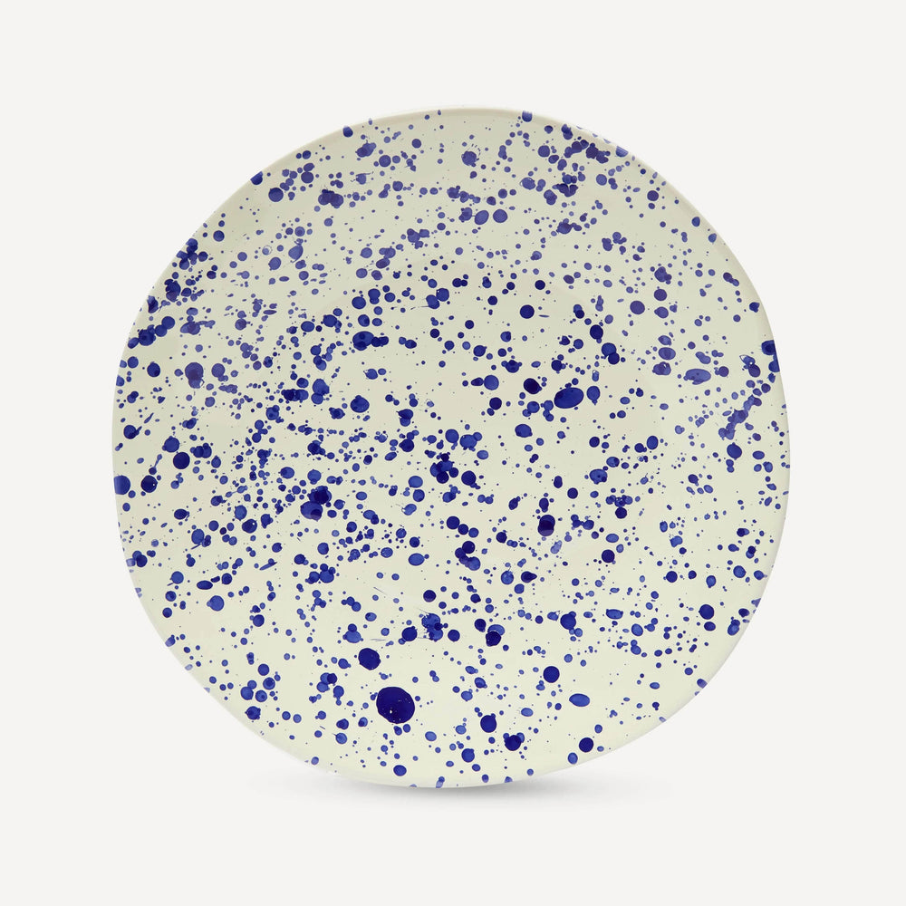 Shallow Serving Bowl Blueberry