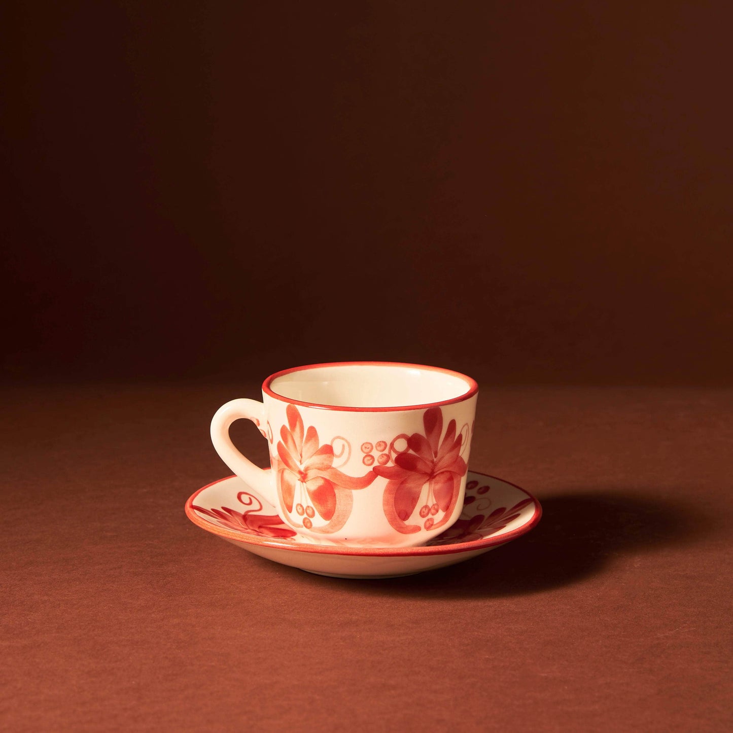 Liliana Ceramic Cup and Saucer