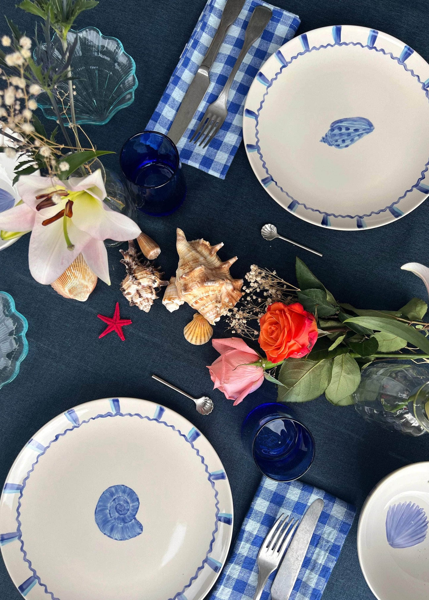 Vongole 6 plate set