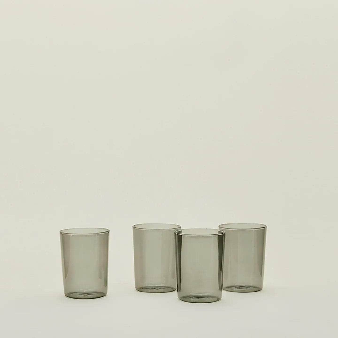 Essential Glassware - Set Of 4, Smoke