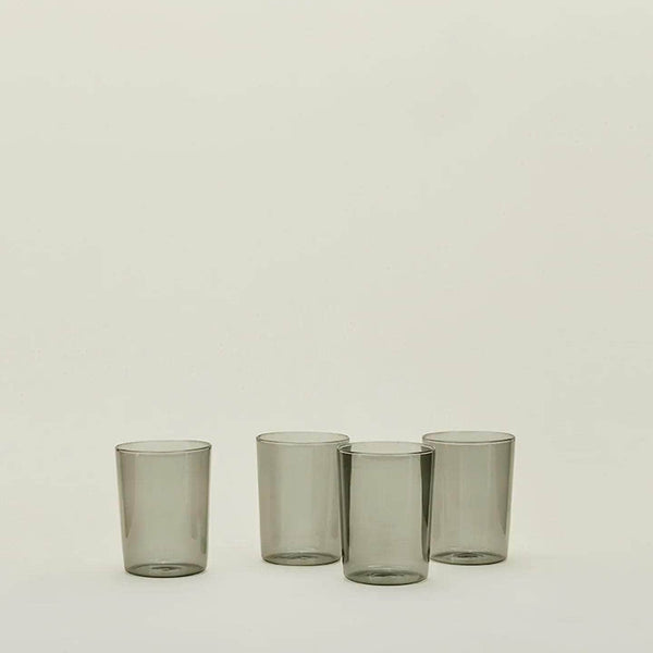 Essential Glassware - Set Of 4, Smoke