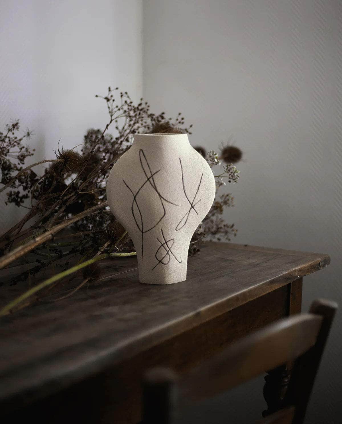 Ceramic Vase 'Lines’