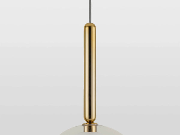 Clear glass dome ceiling light
