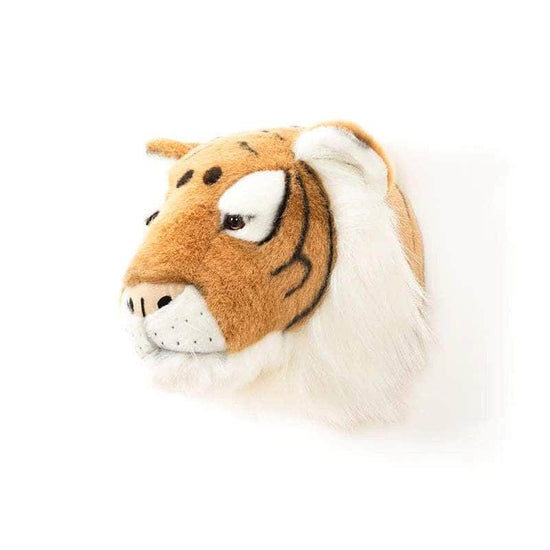 Felix the Tiger Wall Mounted Plush Head