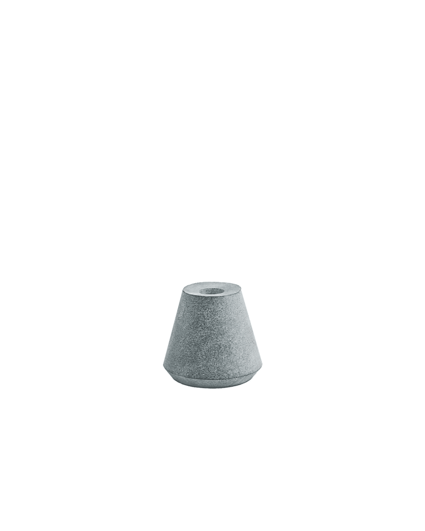 Cone of Stone Candle Holder