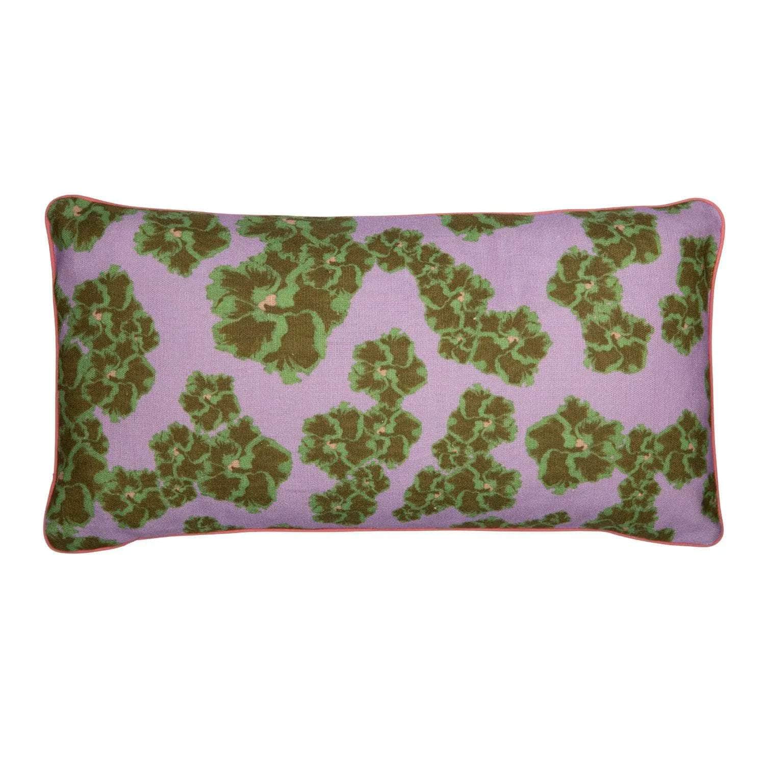 Ronko Hibiscus | Lilac Small Cushion