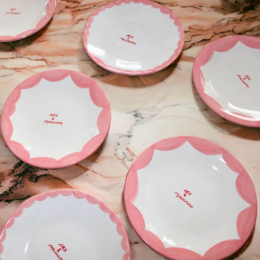 "Sex & Macarons" Dessert Plates | Set of Two