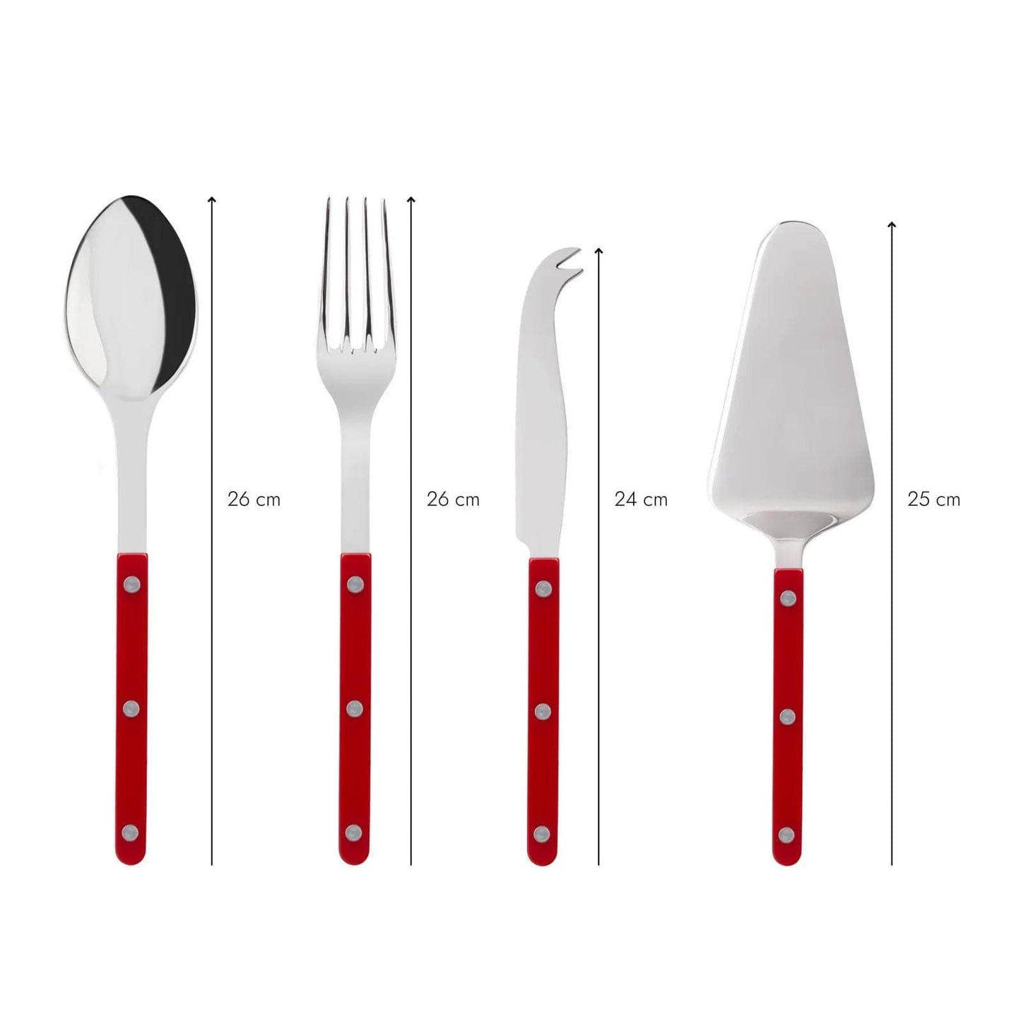 Bistrot 4 pc Cutlery Set | Bordeaux