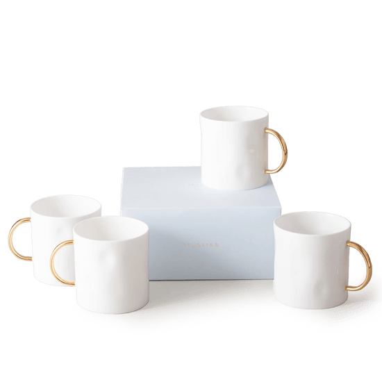 Set of Four 12oz Tea Mugs