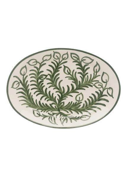 Large Green Vina Platter