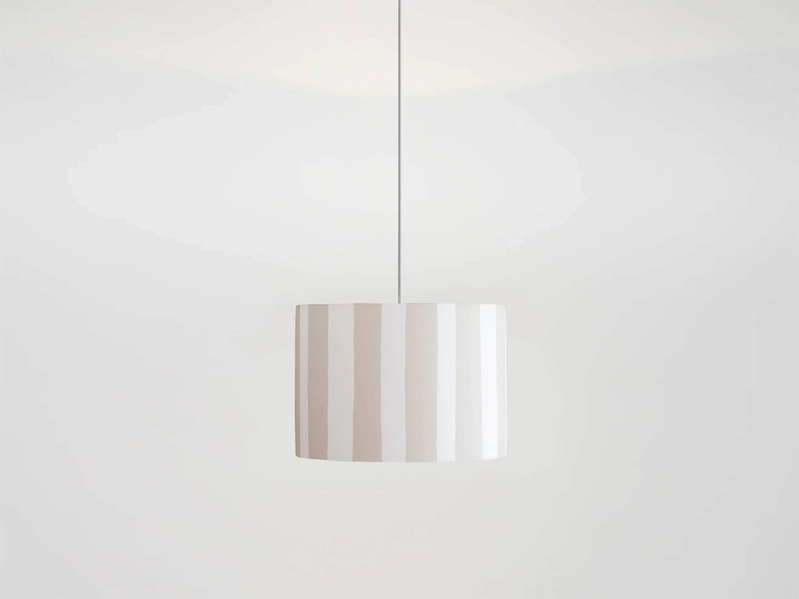 Sand stripes print lamp shade