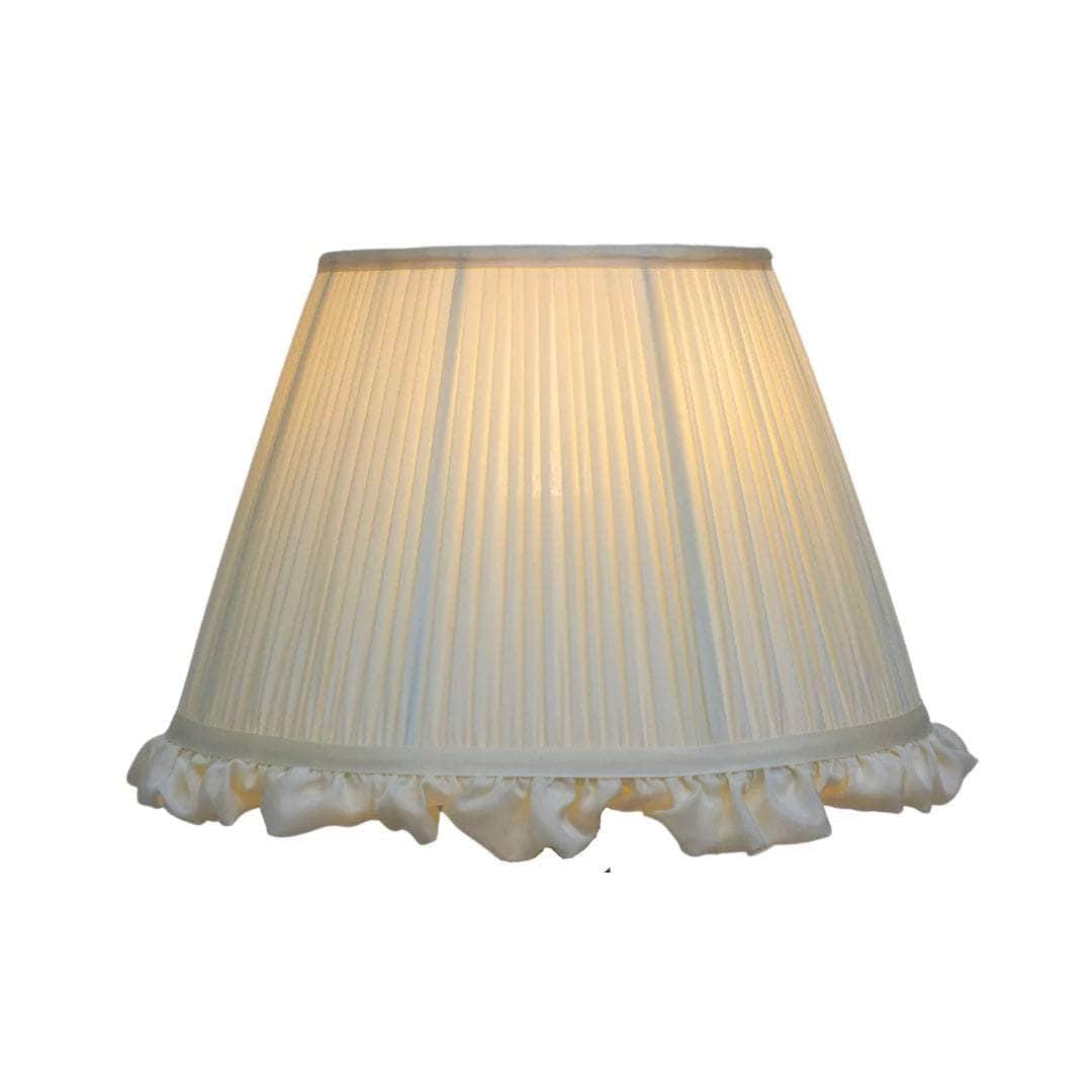 Load image into Gallery viewer, Silk Ivory Lampshade
