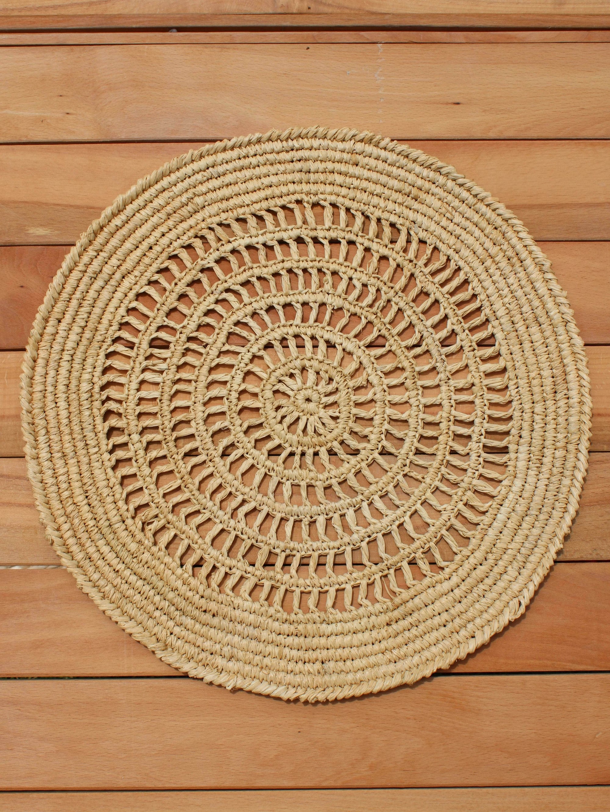 Tous Les Jours Raffia Placemat