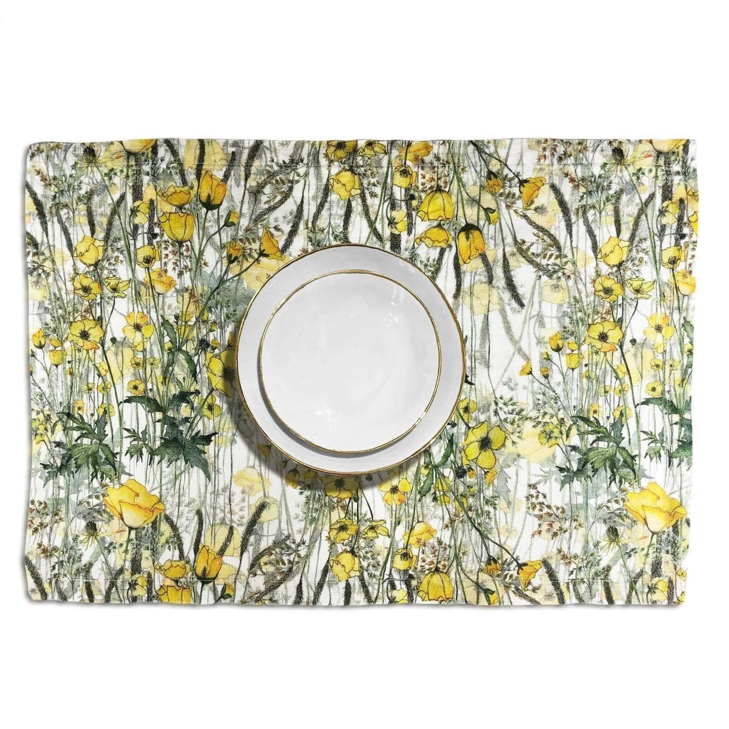 Load image into Gallery viewer, Buttercup Linen Placemat
