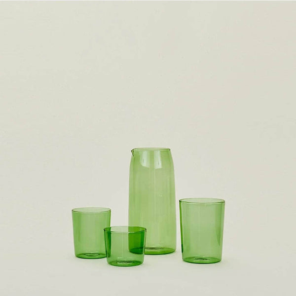 Essential Glassware - Set Of 4, Green