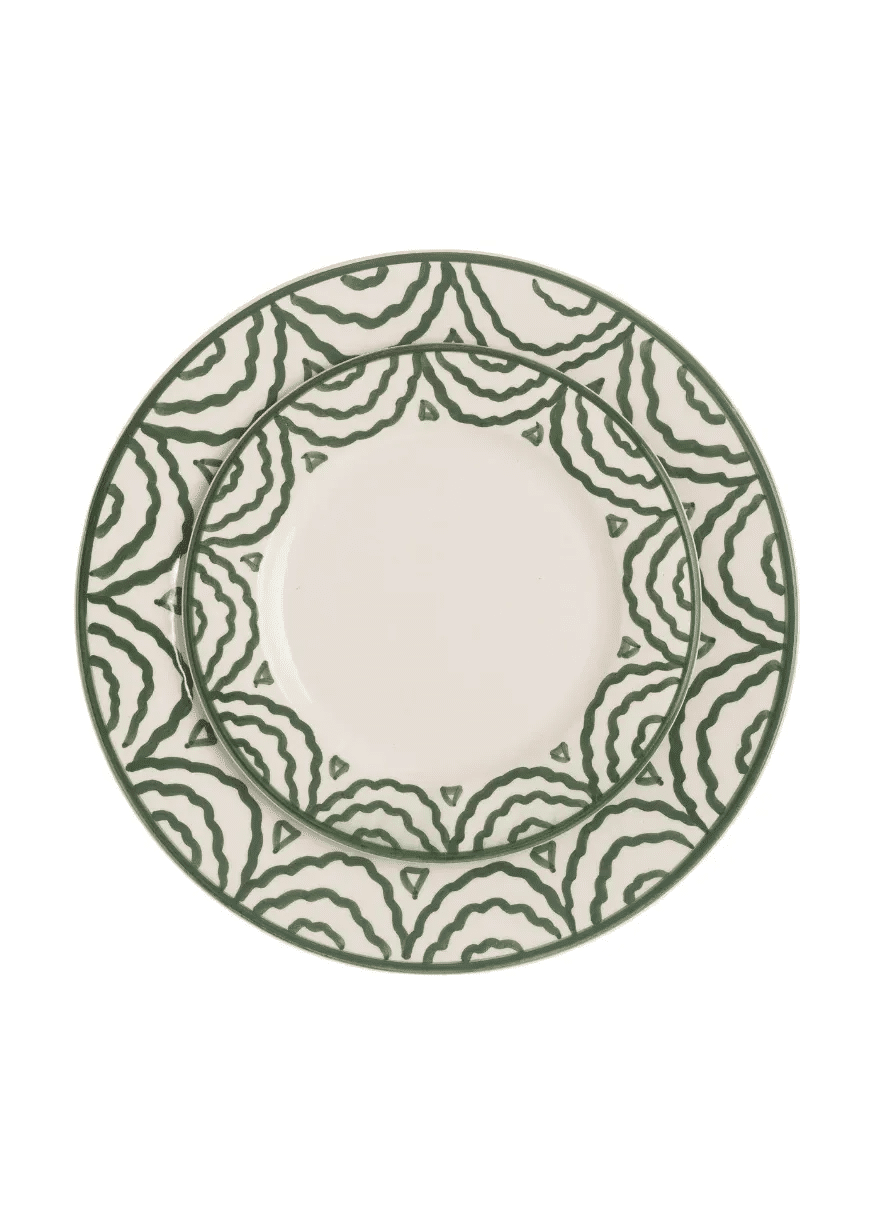 Green Tabla Side Plate