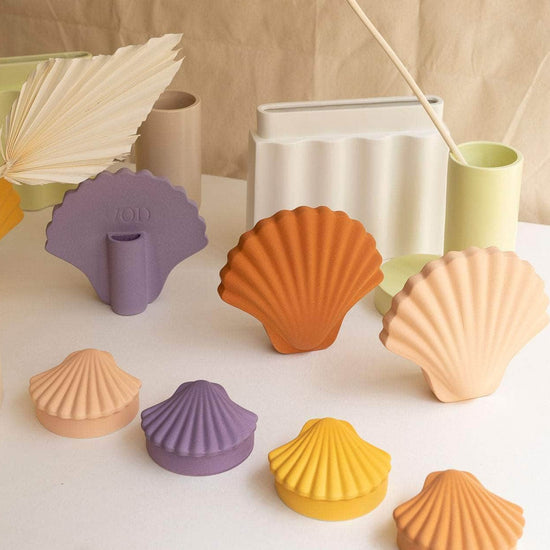 Mauve Seashell Box