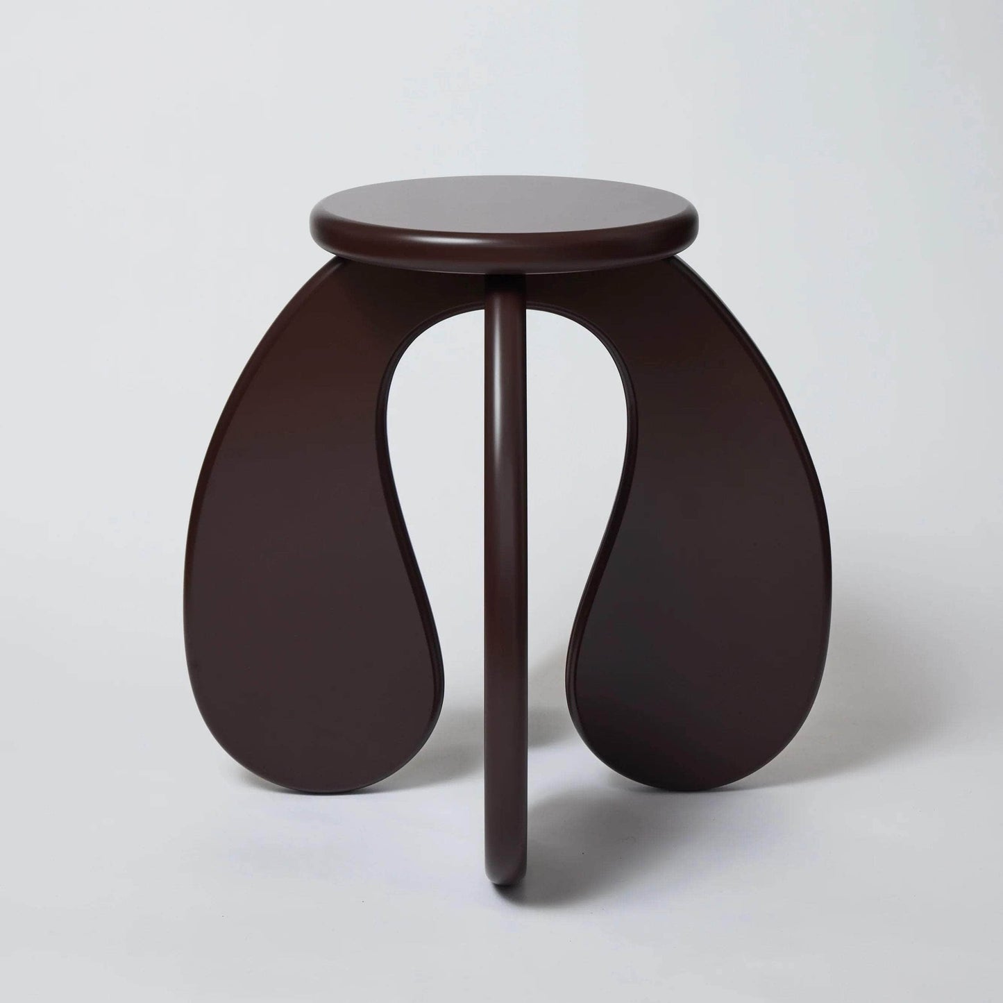 Chocolate on sale side table