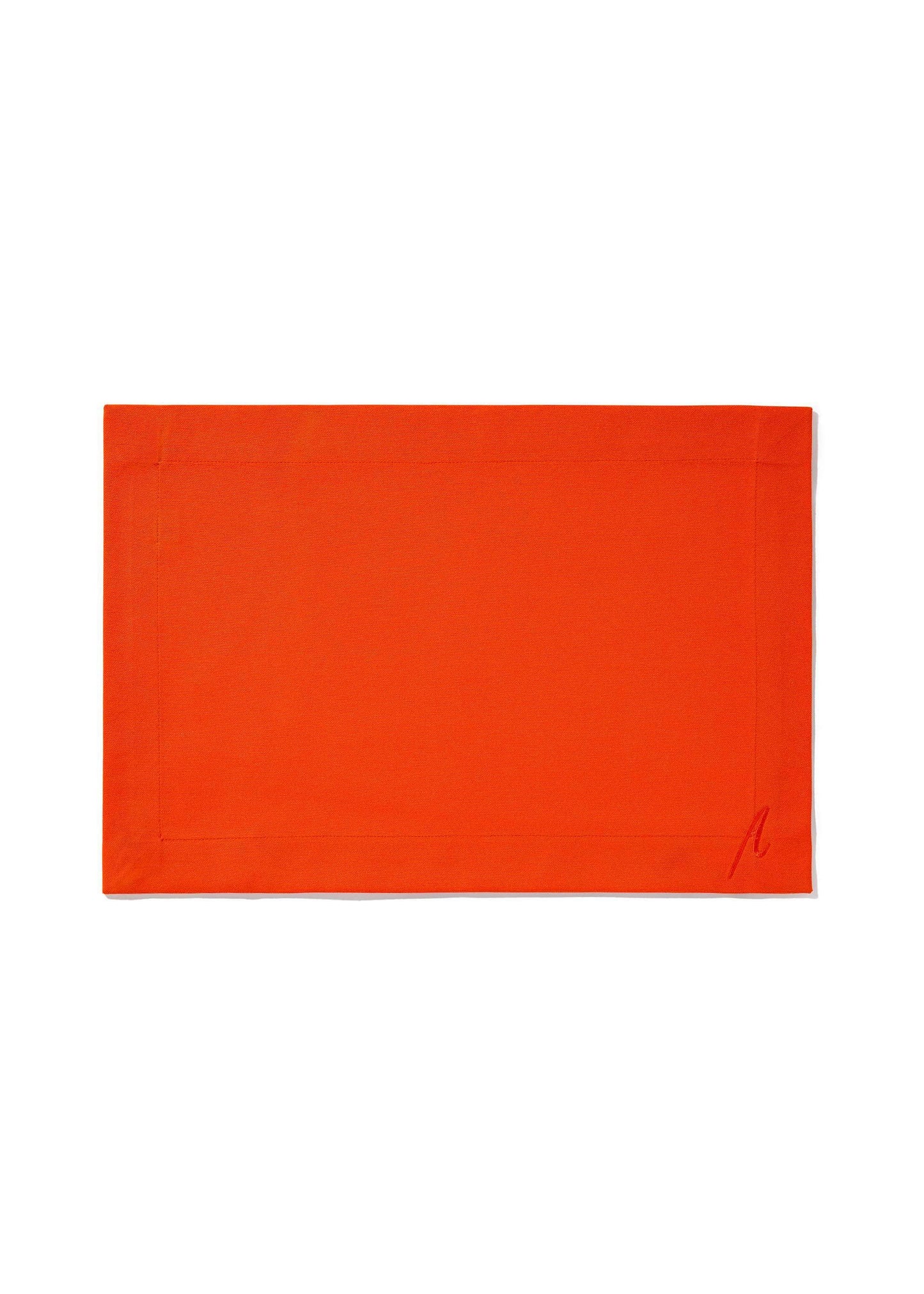 Habitat Placemat in Orange Maison Flâneur