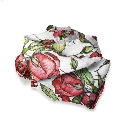Load image into Gallery viewer, Rosa Rugosa Linen Napkin

