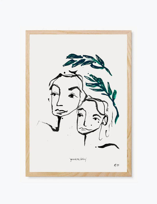 You And Me, Darling | Wall Art Print