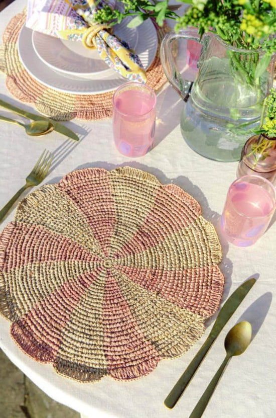 Pinwheel Pink Placemat