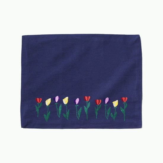 Placemat - Navy Tulip