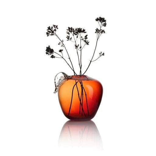 Apple Bud Vase - Red