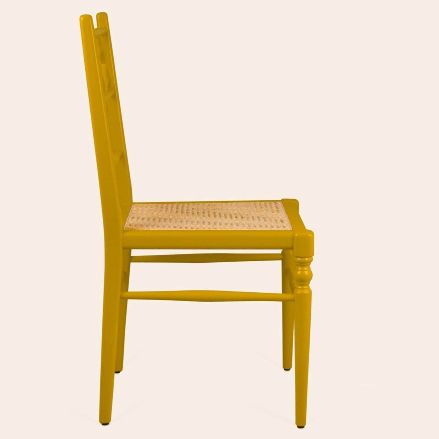 Pair of Chiara Dining Chairs, Mustard