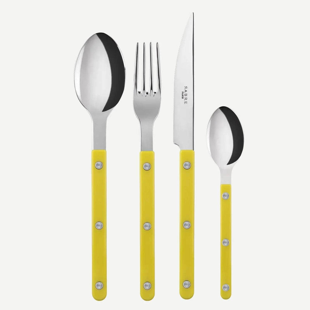 Bistrot 4Pc Cutlery Set | Yellow