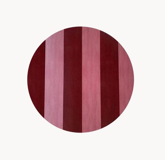 Load image into Gallery viewer, Rouge &amp;amp; Blush Striped Placemat
