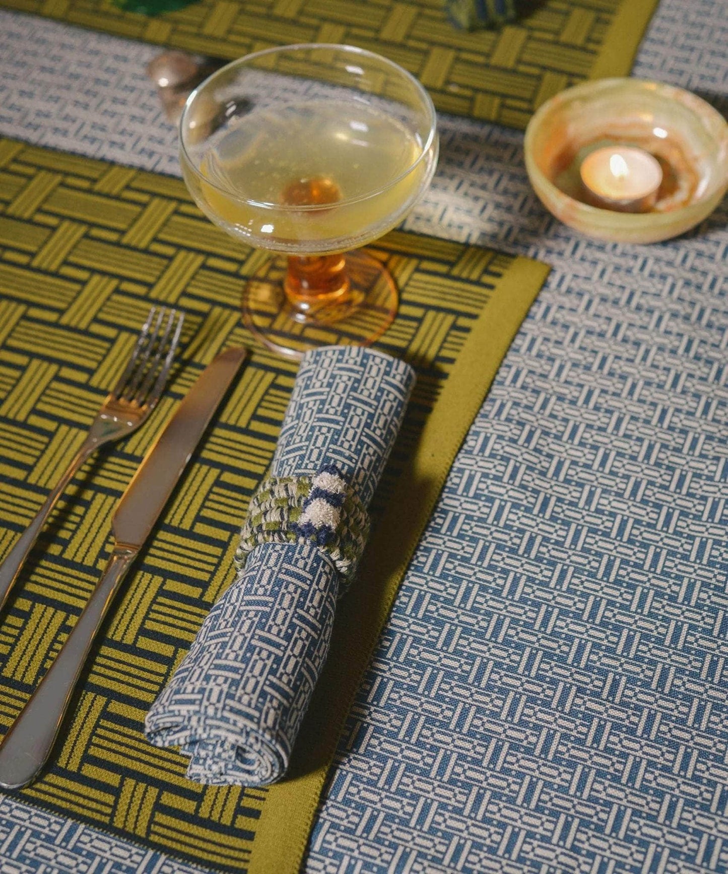 Basket Placemat Moss | Two Colourways